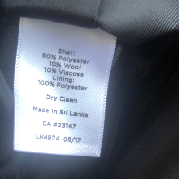 Talbots Wool Blend A-Line Skirt - Picture 5 of 5